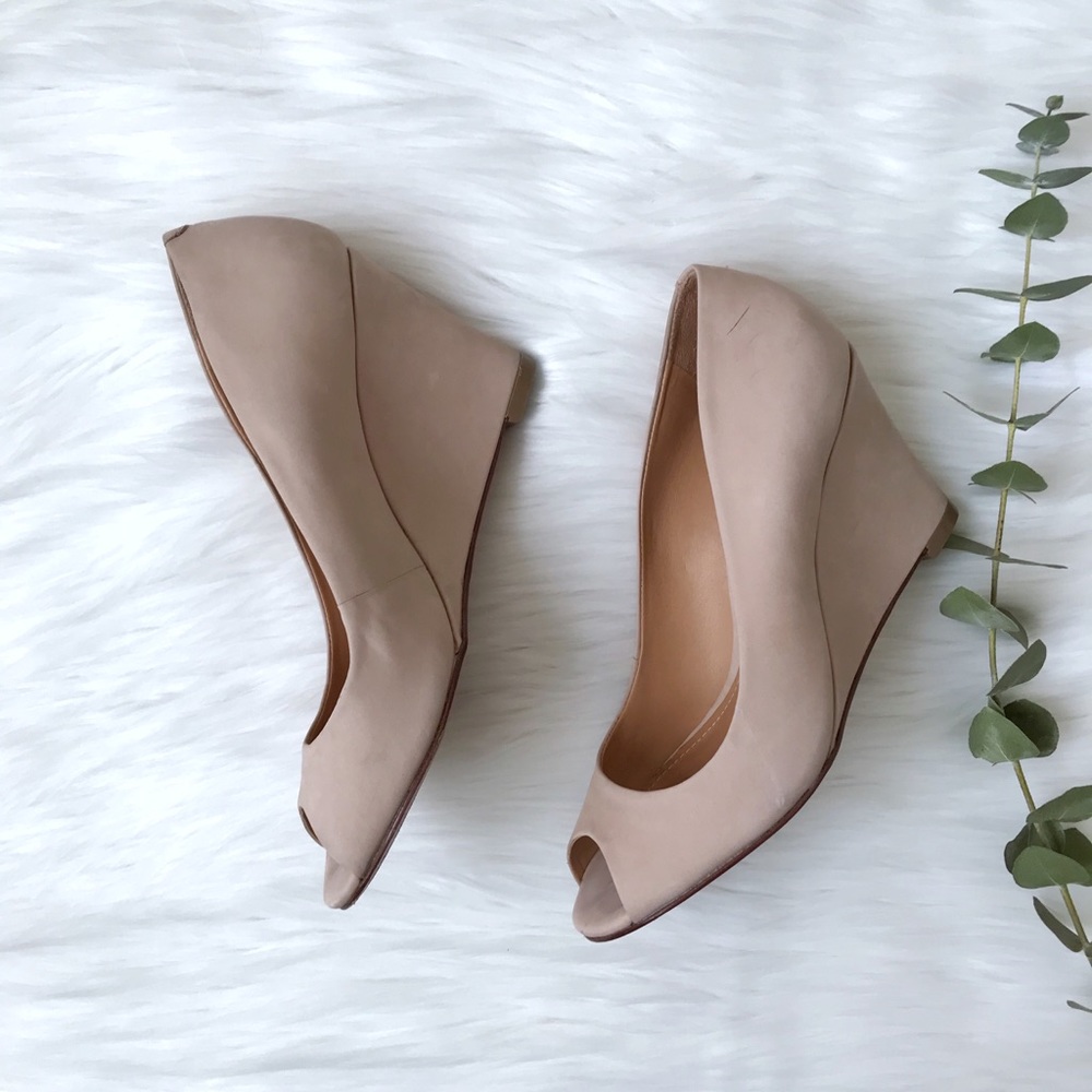 Shutz Peep Toe Wedge